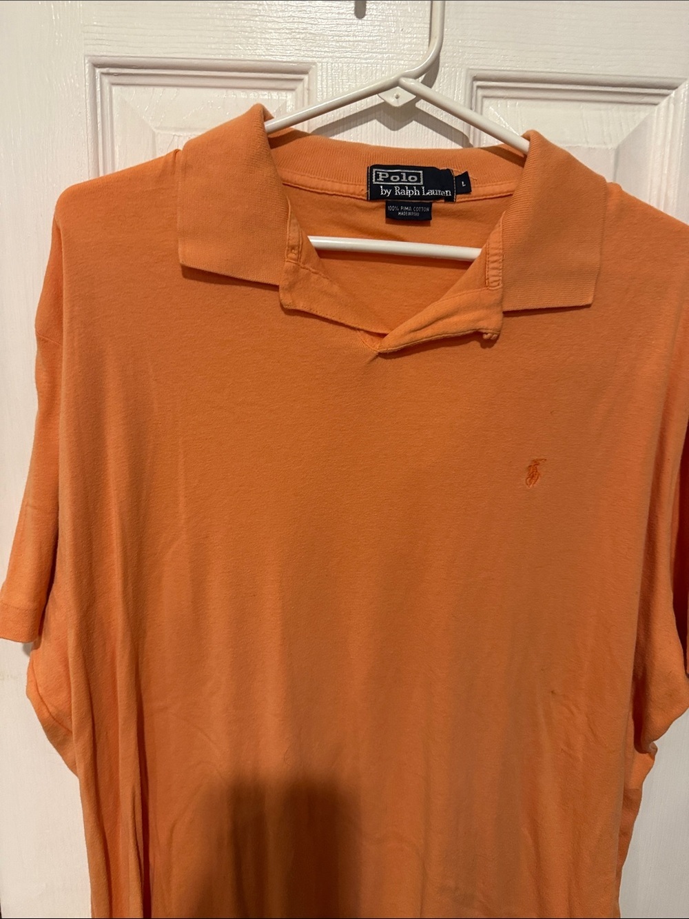 Polo By Ralph Lauren Orange Short-Sleeve Polo - image 3